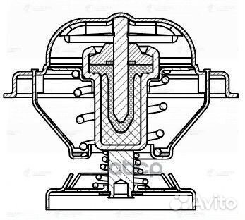 LT 1745 Термостат ssang yong actyon/kyron /rext