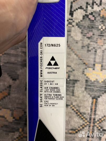 Лыжи беговые fisher sc skate classic 172/N625