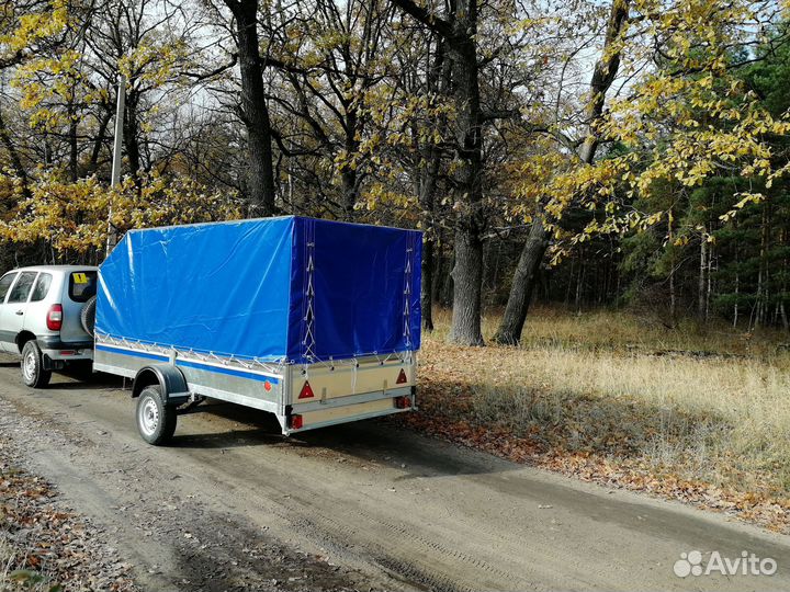 Прицеп к легковому автомобилю 3*1,4 с тентом