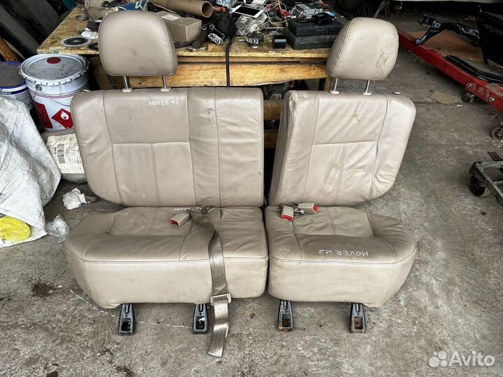 Задний кожаный диван Hover H2 GreatWall Ховер