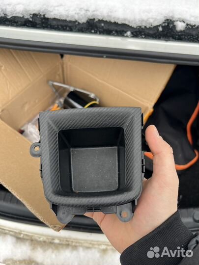 Магнитола и корман для мелочи mazda 3 bm