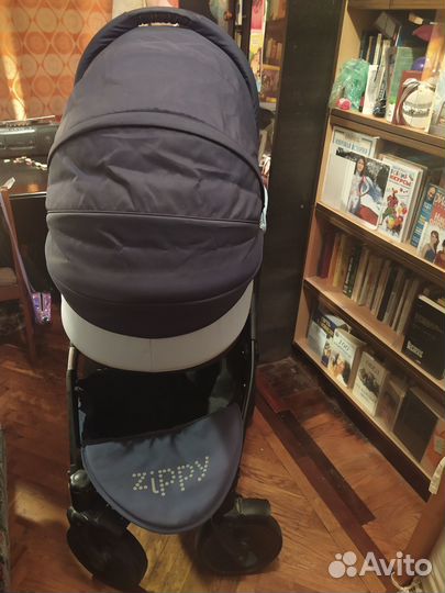 Коляска 3 в 1 zippy tutis+коляска Rant