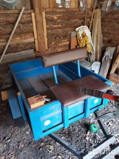 Прицепная тележка к мотоблоку