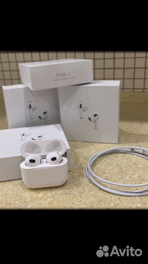 Беспроводные наушники apple airpods