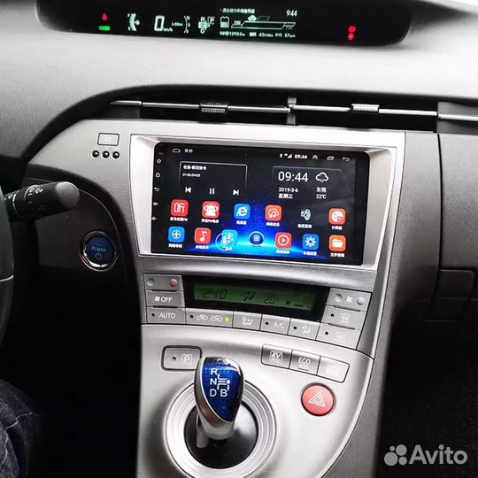 Toyota Prius android штатная магнитола teyes