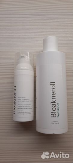 Крем для лица и тоник для проблемной кожи