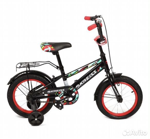 Детский велосипед kreiss 14 дюймов