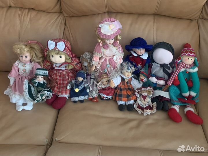 Коллекция кукол из Европы