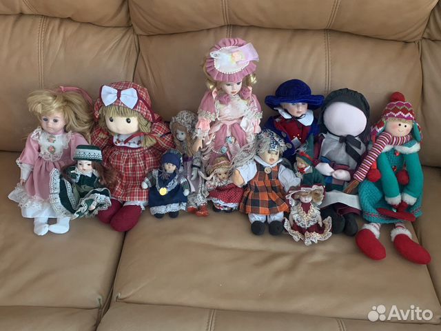 Коллекция кукол из Европы