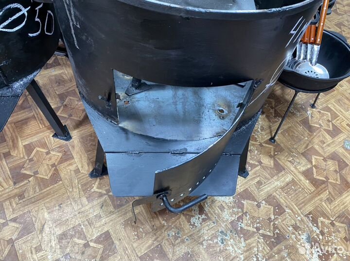 Печь для больших казанов