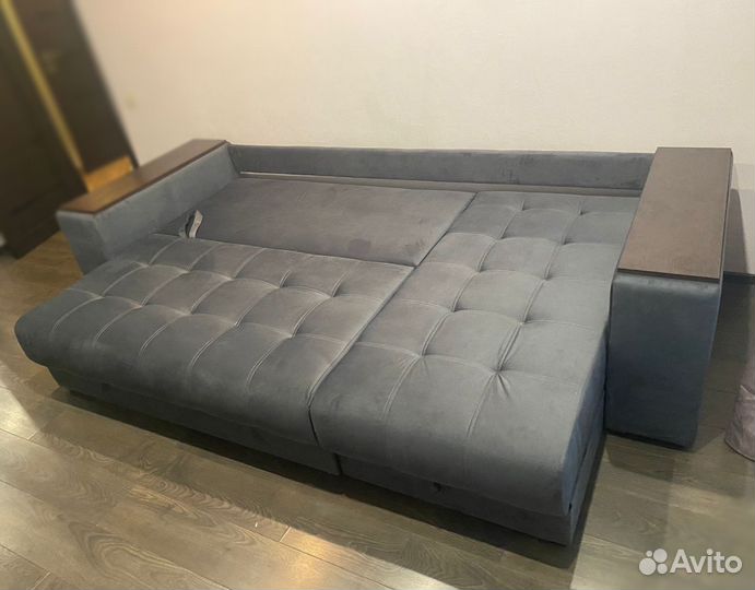 Диван угловой с пружинным блоком Дубай