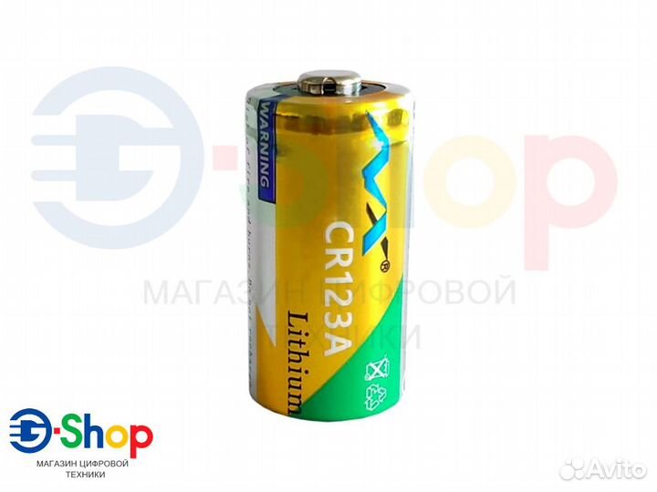 Литиевая батарея CR123(A) CR17345 3V