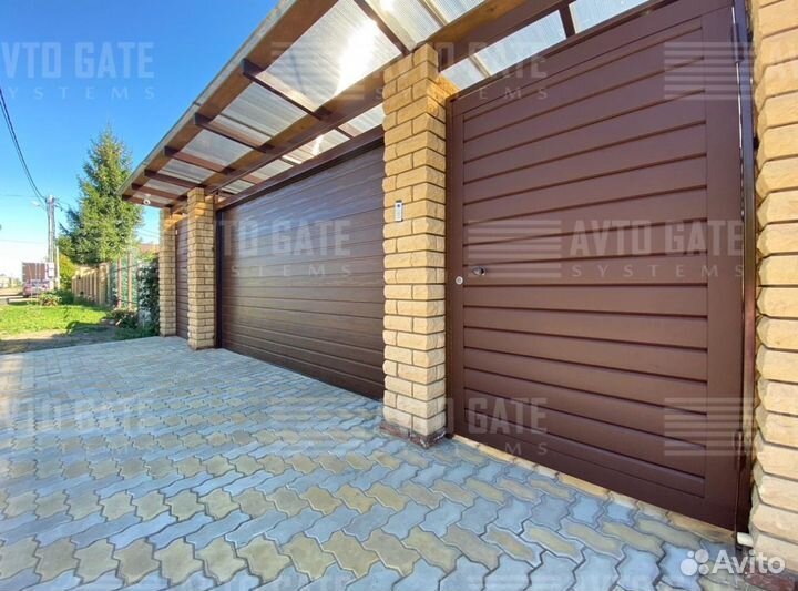 Секционные ворота