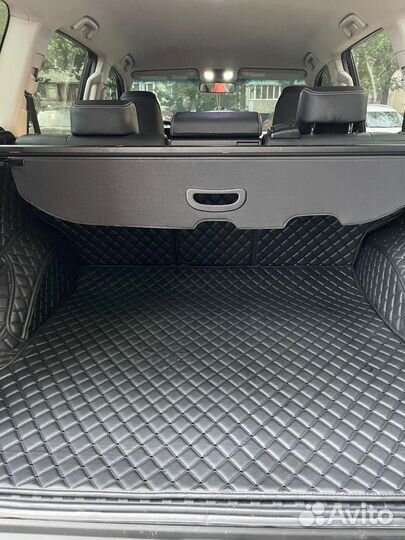 Ковры 3D в багажник Land Cruiser Prado 150