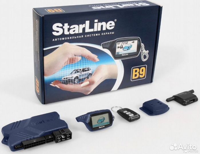 Автосигнализация Starline b9 автозапуск