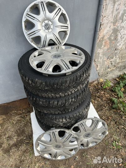 Колеса зимние 185 65 r15 4/100 Nokian Nordman 5