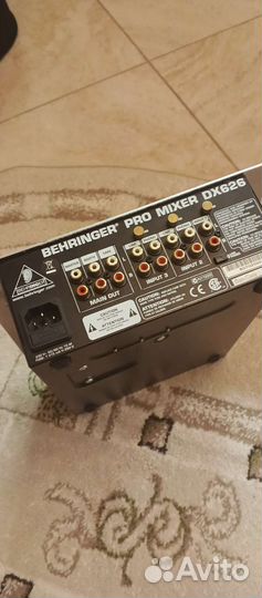 Микшерный пульт behringer dx626
