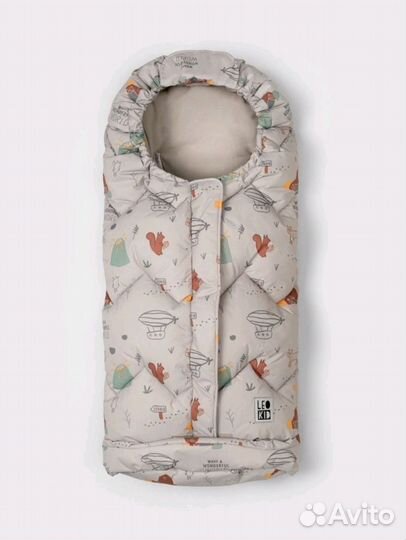 Конверт Leokid Classic «Wonder» и Муфты-варежки