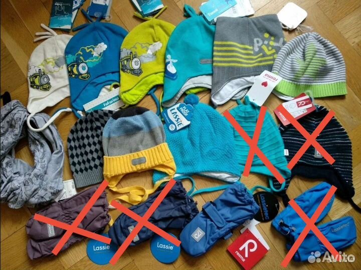 Краги Reima осень Шапка Lassie 44-46 TokkaTribe 48