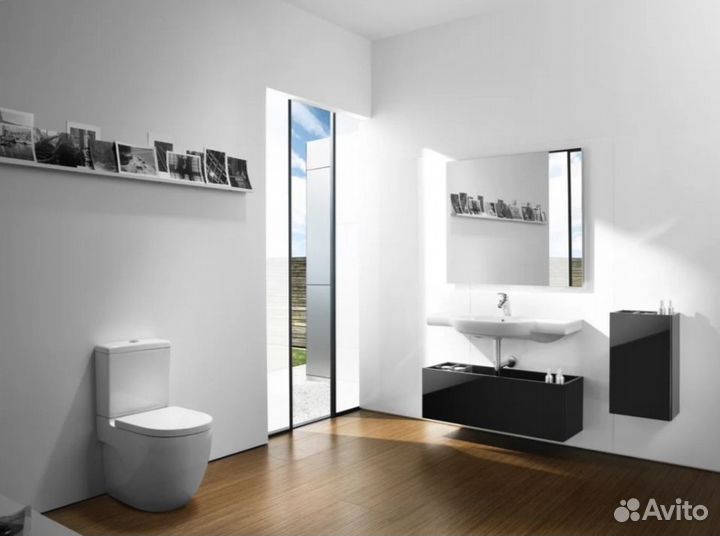 Унитаз-компакт напольный Roca Meridian 342248000