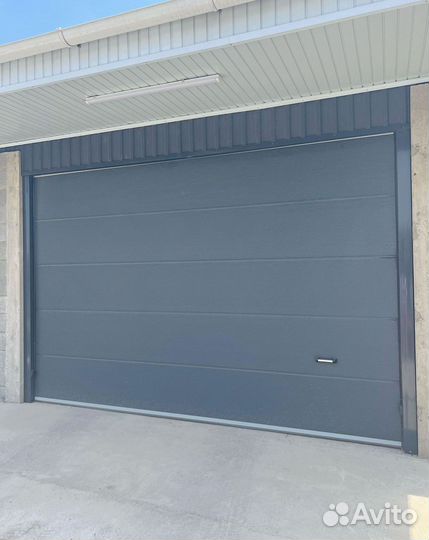 Ворота гаражные секционные автоматические