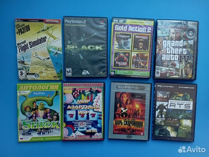 Игры на дисках для пк и PS3