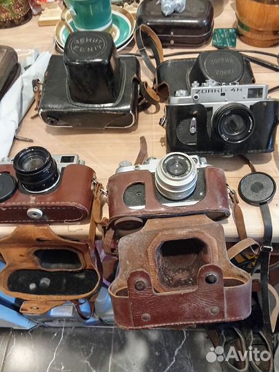 Фотоаппараты Зенит, Зоркий пр-ва СССР