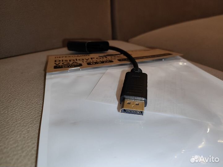 Переходник FinePower DisplayPort – VGA, 0.2 м