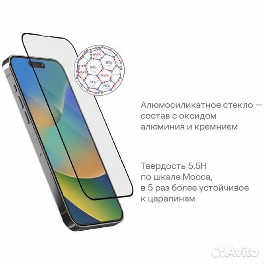 Защитное стекло для Apple iPhone 15 Plus #382867