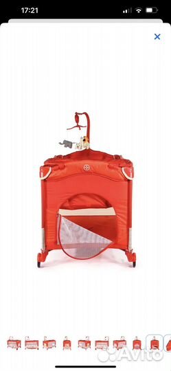 Манеж-кровать новый