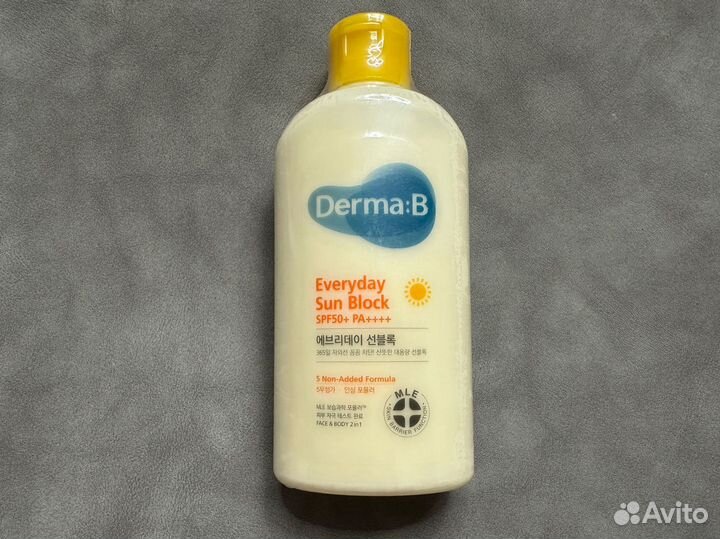 Ламеллярный солнцезащитный лосьон Derma:B