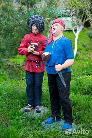 Композиция фигур «Трус, Балбес, Бывалый» 170 см