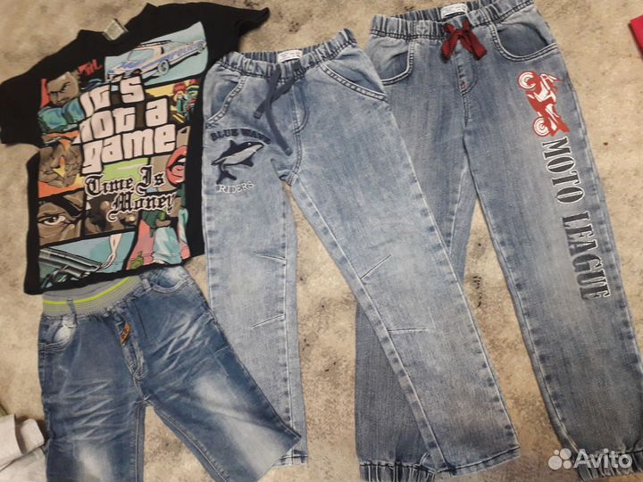 Вещи на мальчика 116-122