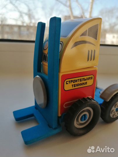 Магнитная машинка - погрузчик