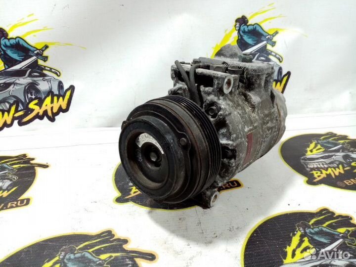 Компрессор кондиционера Bmw 5 E39 M52B25TU 1999