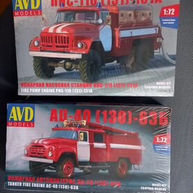 AVD models 1:72 пожарные машины