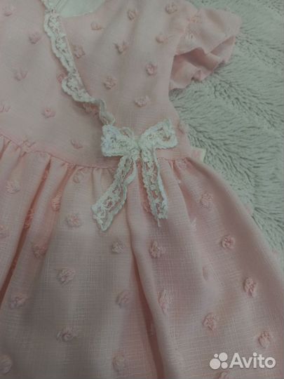 Платье нарядное 80