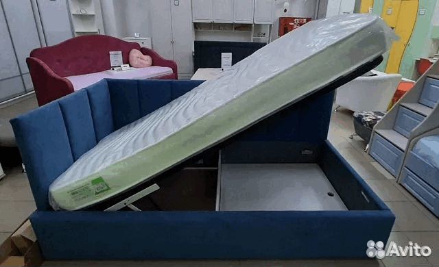 Детская кровать Велюр