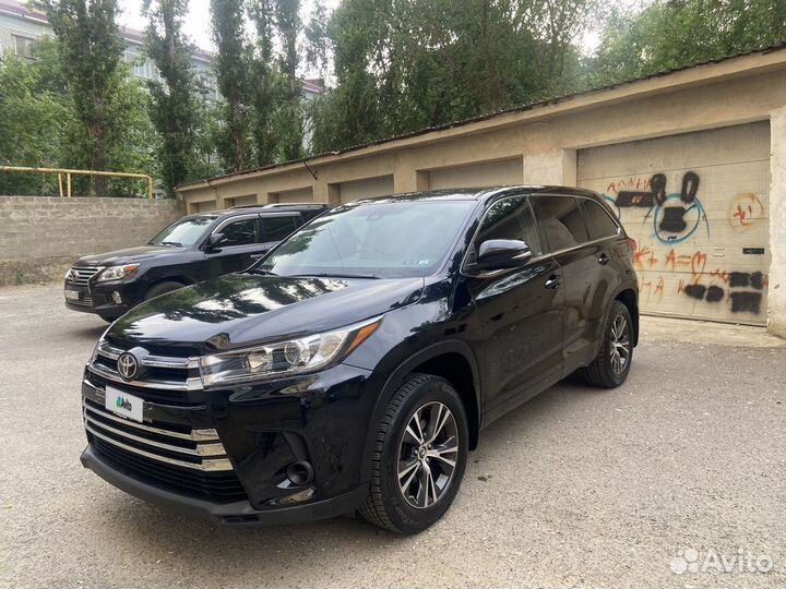 Toyota Highlander 3.5 AT, 2017, 81 000 км