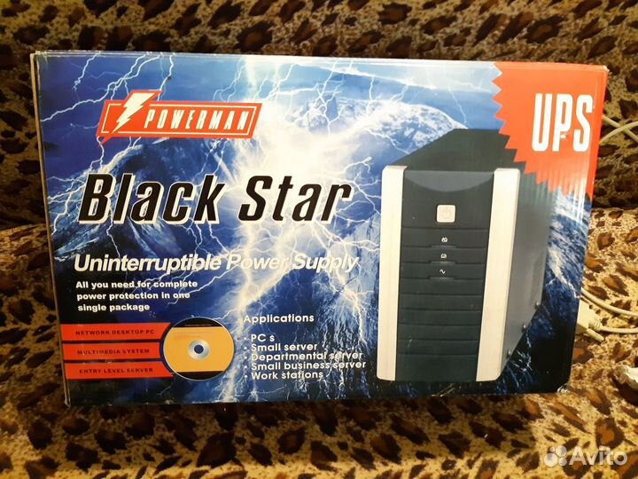 Ибп Powerman Black Star 800Plus