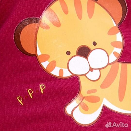 Мягкая игрушка 'Басик' в футболке с принтом 'Тигрё