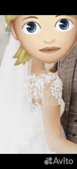 Свадебное платье (подходит для беременных)