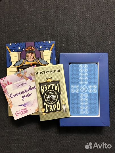 Карты таро Райдера-Уэйта обучающая колода новые