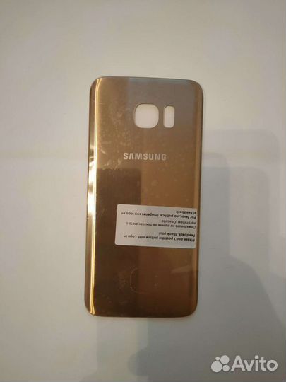 Задняя крышка Galaxy S7 edge