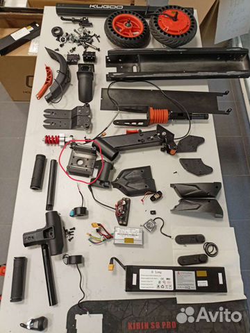 Запчасти на kugoo s8 pro разборка