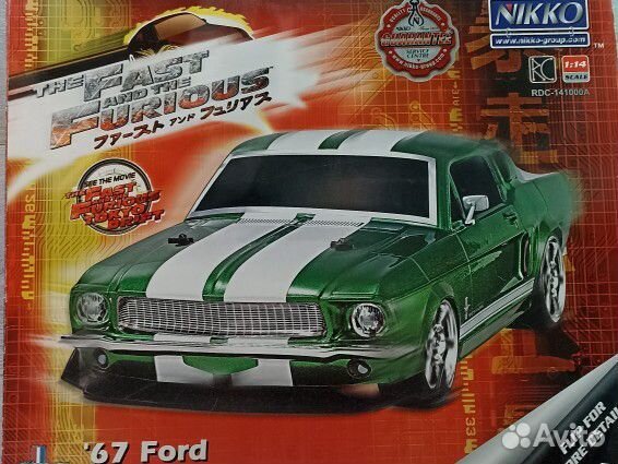 Машинка на пульте управления Ford 1967 для дрифта