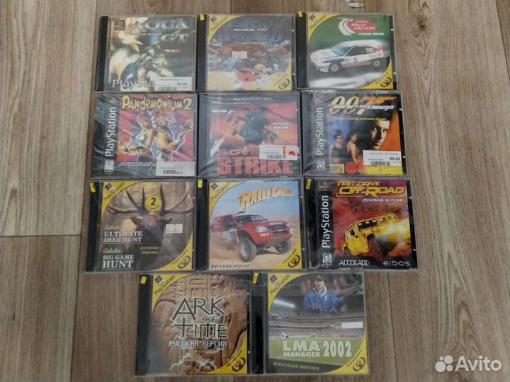 Новые диски playstation 1