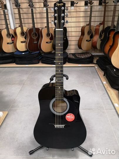 Новая электро-акустика Fender Squier SA-105CE