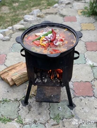 Казан чугунный