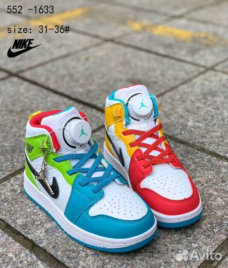 Кроссовки детские nike air jordan 1 mid